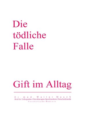 cover image of Die Tödliche Falle